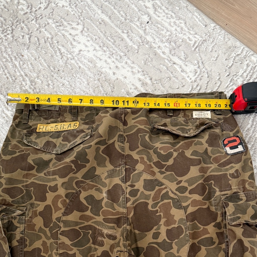 Polo Ralph Lauren Duck Camo Cargo Pants – Size 40x30 - Picture 10 of 11